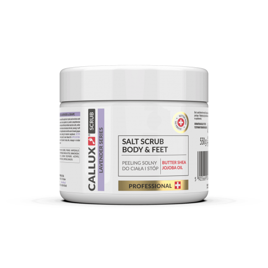 Scrub cu sare, lavandă și struguri  550g